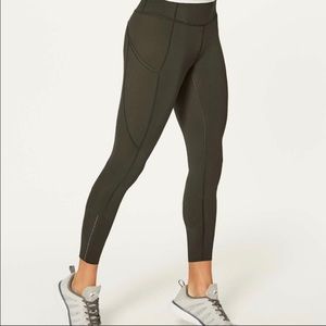 Lululemon Fast and Free II Tights, Olive